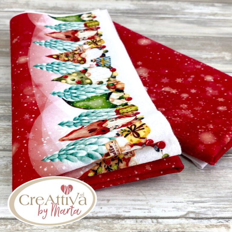 Panno Morbidoso Stampato Deco Gnomi 45X50Cm – Crgogo0100