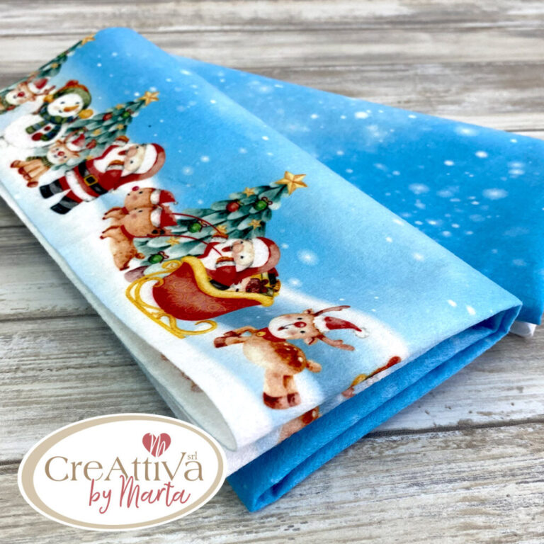 Panno Morbidoso Stampato Deco Pupazzi Di Neve 45X50Cm – Crgogo0200