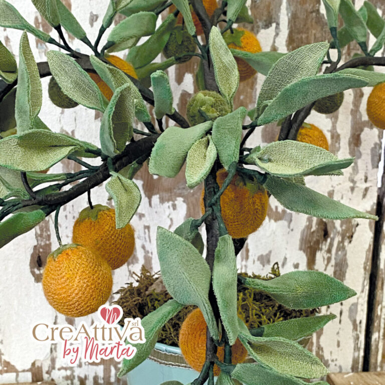 Kit Bonsai D’Arancio In Velluto Cinigliato E Jersey- Crkfr014