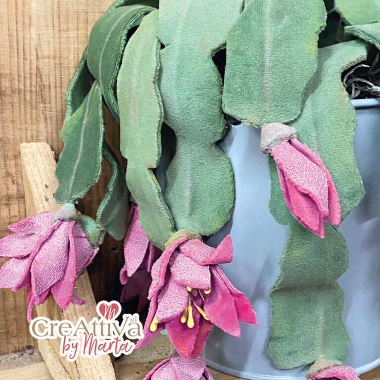 Kit Pianta Natalina In Velluto Cinigliato – Crkfr016