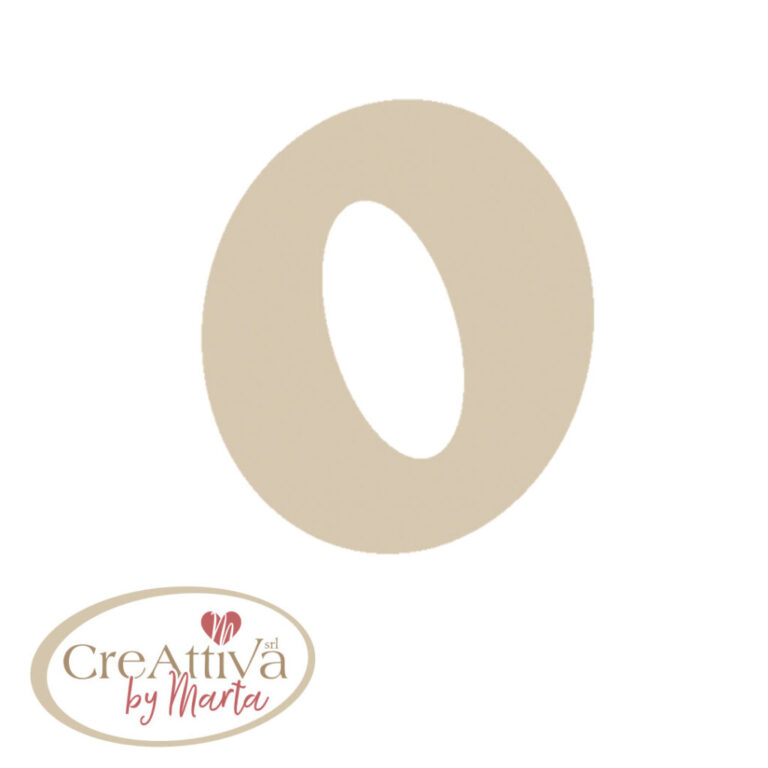 NUMERO "0" LEGNO H.11,5CM