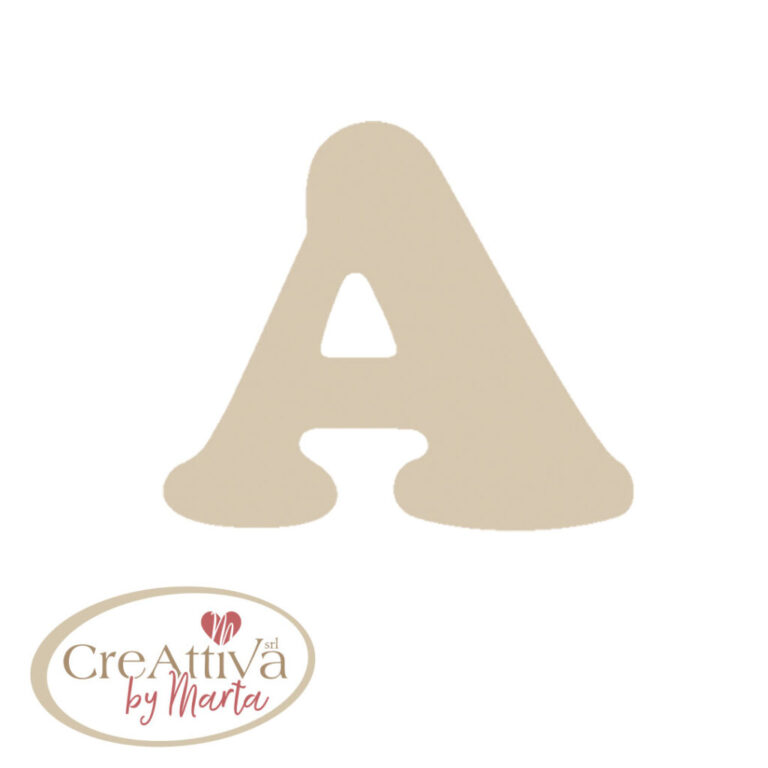 LETTERA "A" LEGNO H.11,5CM - CRLALF0A00
