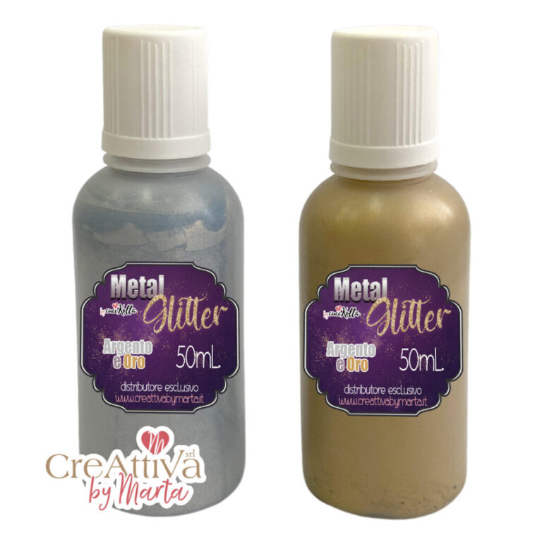 Metal Glitter By Cucikolla – Stirabile Per Abbigliamento 50Ml – Crmeta0100