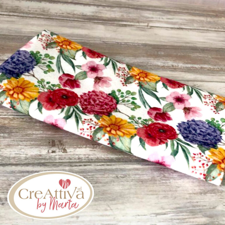 Pannolenci Morbidoso 1Mm 45X50Cm Stregabox I Sorpresini Fiori – Crpms01600