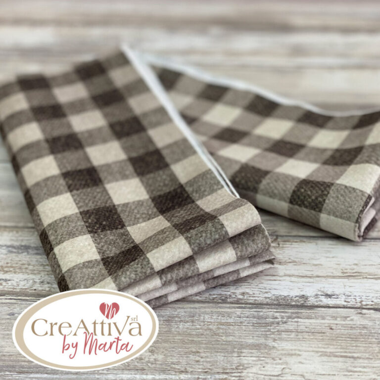 Pannolenci Morbidoso Stampato Vichy Country Big 50X45 – Crpms03700