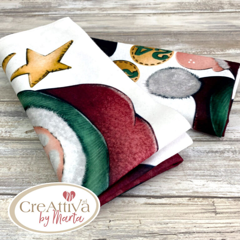 Pannolenci Morbidoso Stampato Deco Babbo Avvento 50X45 – Crpms04200