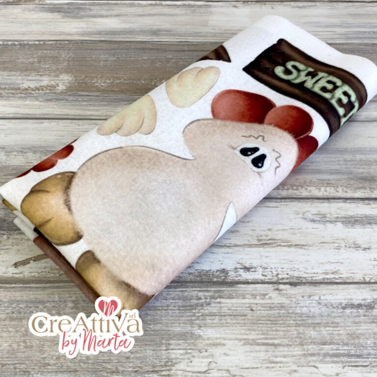 Pannolenci Morbidoso Stampato Gallina Country 50X45Cm – Crpms04800