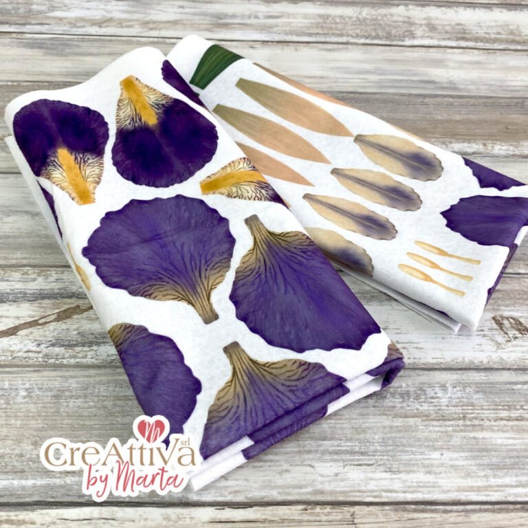 Pannolenci Morbidoso Stampato Iris 50X45Cm – Crpms05500