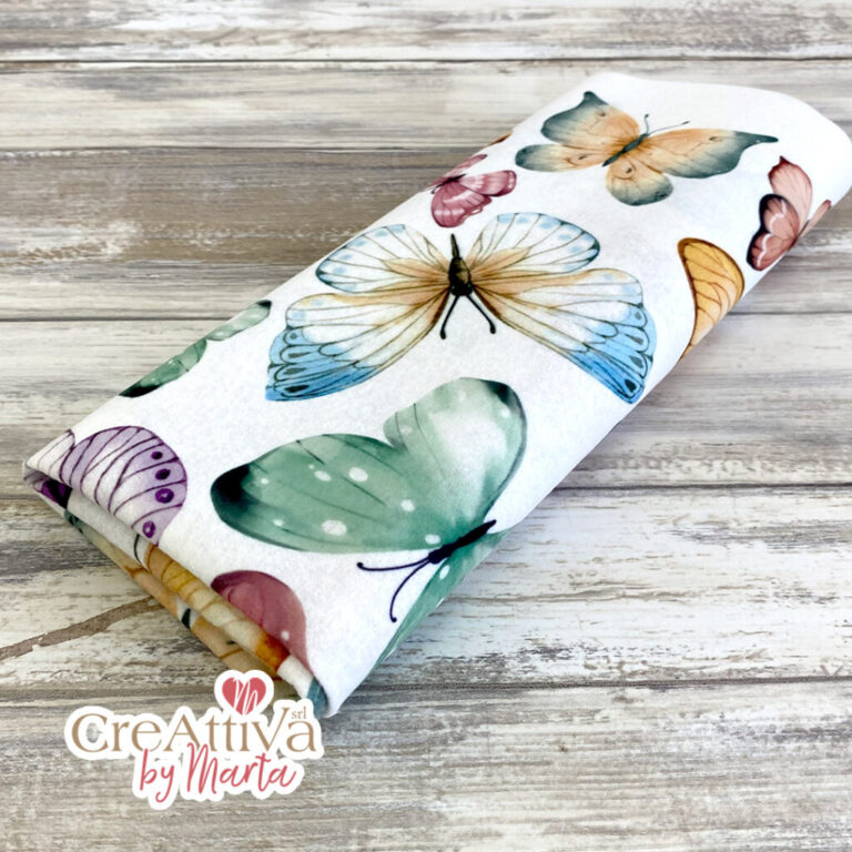 Pannolenci Morbidoso Stampato Dolci Farfalle 50X45Cm – Crpms06700