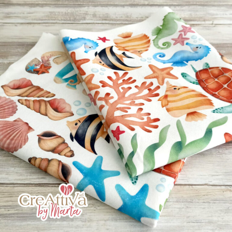 Pannolenci Morbidoso Stampato Deco L’Acquario Tropicale 60X90Cm – Crpms07600