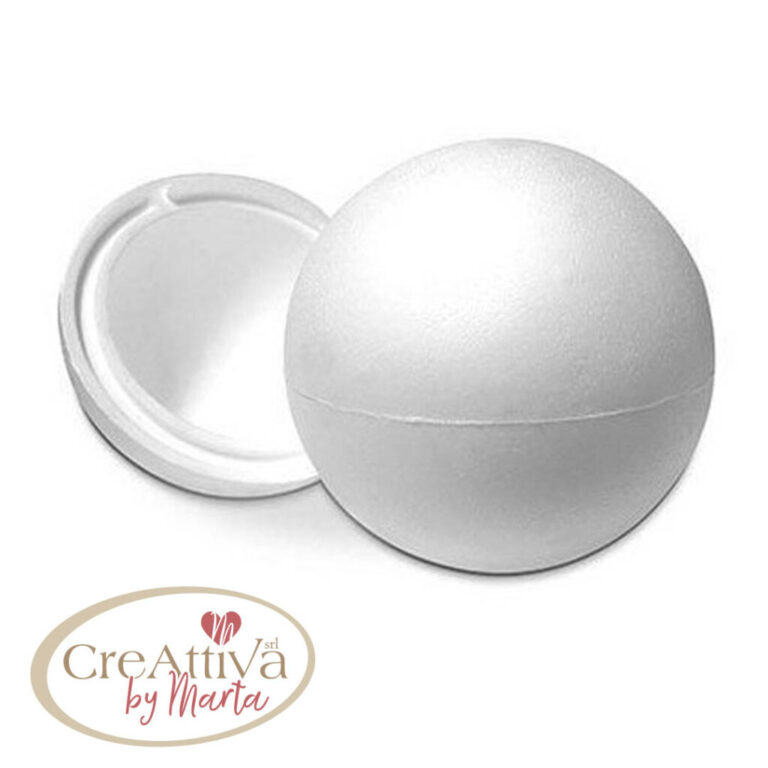 Sfera Polistirolo 18Cm Apribile – Crpoli2300