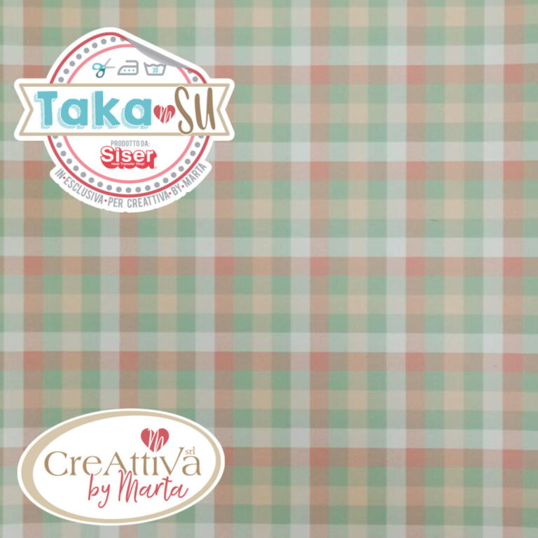 TERMOVINILE "TAKA-SU" 29,6X21CM VICHY PASTEL - CRTAKA1700
