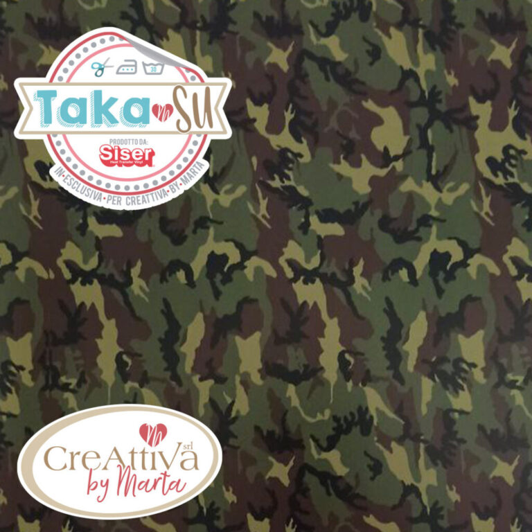 TERMOVINILE "TAKA-SU" 29,6X21CM MILITARE COMPRESO APPLICATION TAPE - CRTAKA1900