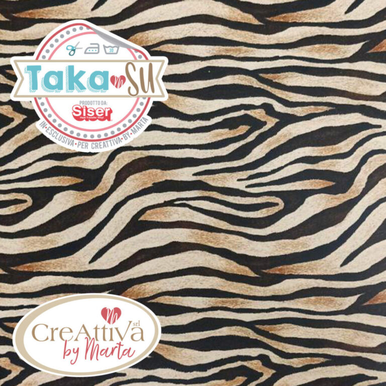 TERMOVINILE "TAKA-SU" 29,6X21CM TIGRATO COMPRESO APPLICATION TAPE  - CRTAKA2300