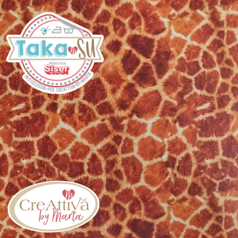 TERMOVINILE "TAKA-SU" 29,6X21CM GIRAFFA COMPRESO APPLICATION TAPE  - CRTAKA2400