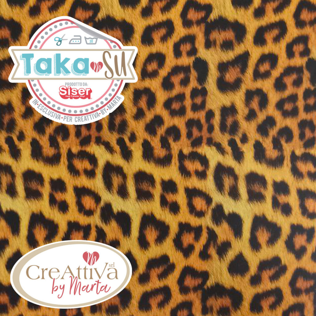 TERMOVINILE "TAKA-SU" 29,6X21CM LEOPARDATO COMPRESO APPLICATION TAPE – CRTAKA2500