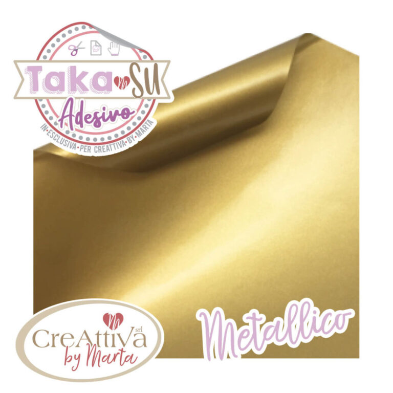 VINILE ADESIVO "TAKA -SU" 35X50CM METALLIZZATO - CRTAKA5200