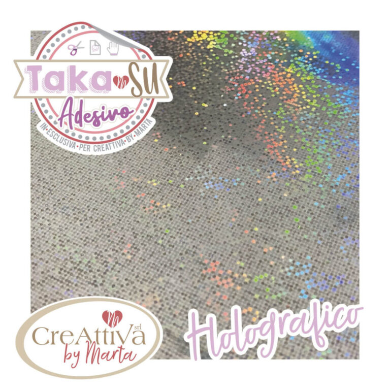 VINILE ADESIVO "TAKA-SU" 35X50CM OLOGRAFICO - CRTAKA5400
