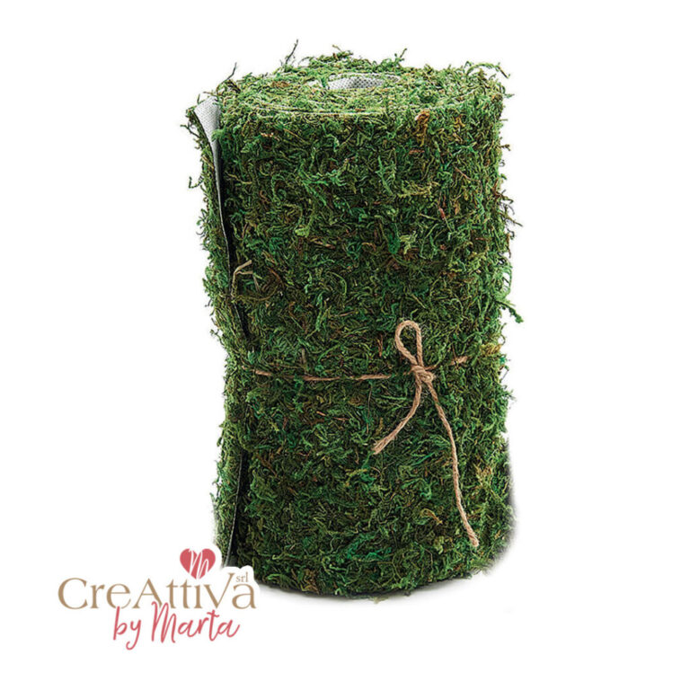 Nastro Muschio Naturale H20X200Cm – Sddec016