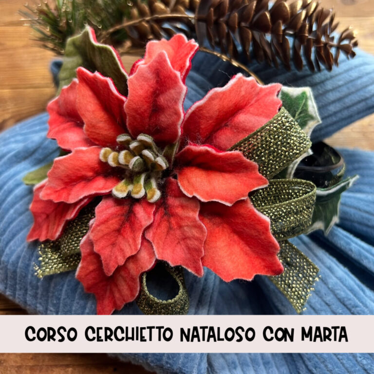 Corso Cerchietto Nataloso Con Marta + 15€ Di Sconto