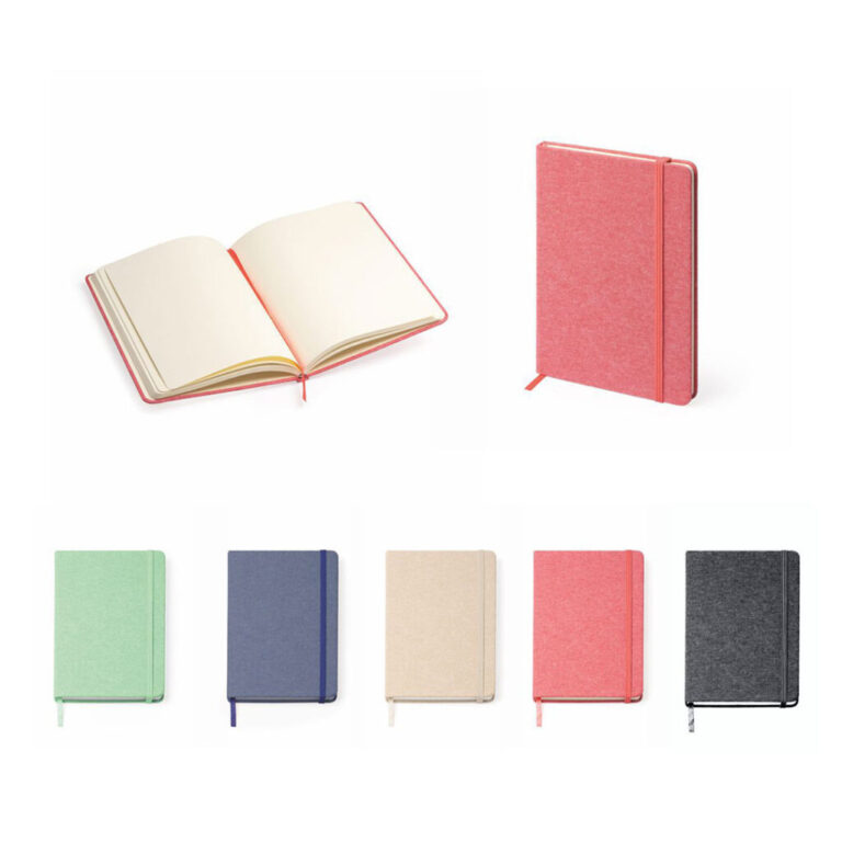 BLOCK NOTES A5  COPERTINA COTONE  100 FOGLI - CRBLC002