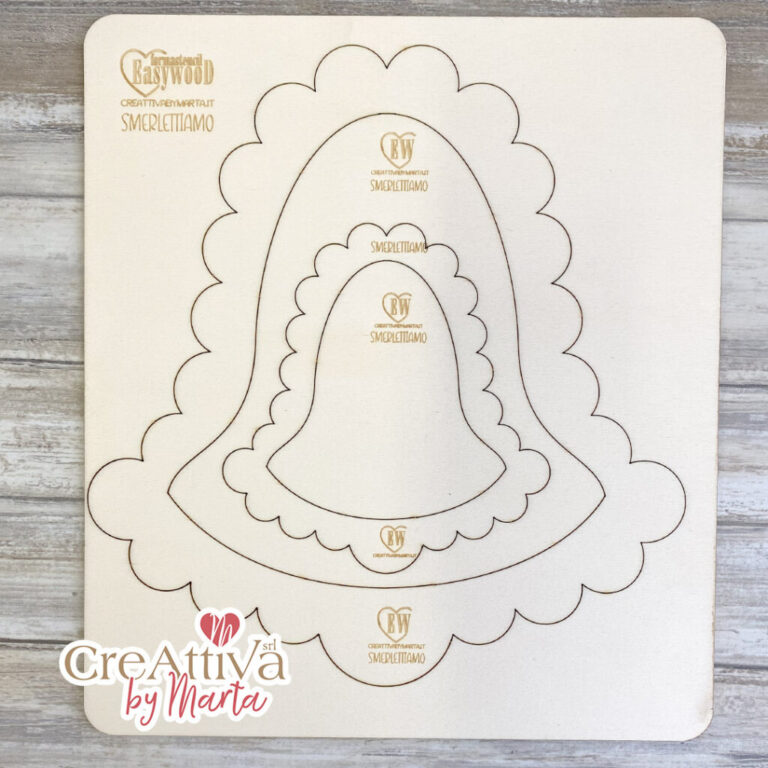Formastencil Easywood Smerlettiamo Campana 24,5X26,5 Cm – Cresw043