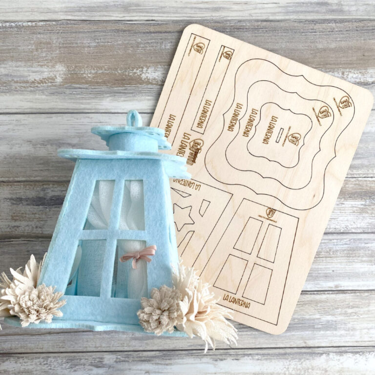 Formastencil Easywood Set Lanterna Grande 17Cm Circa- Cresw049