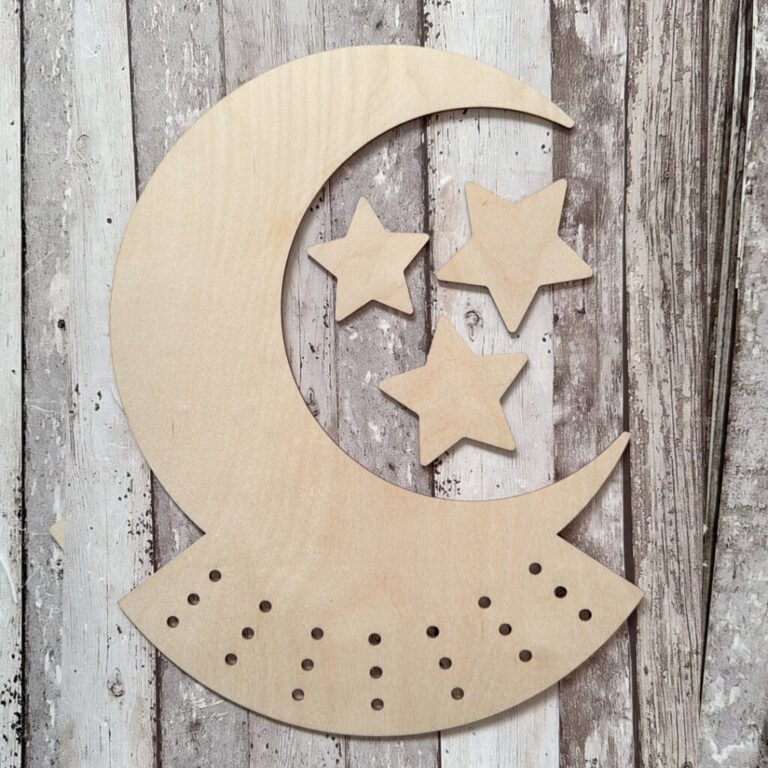 Easywood Crafty Twist Luna E Stelle H 30 Cm Circa – Cresw109