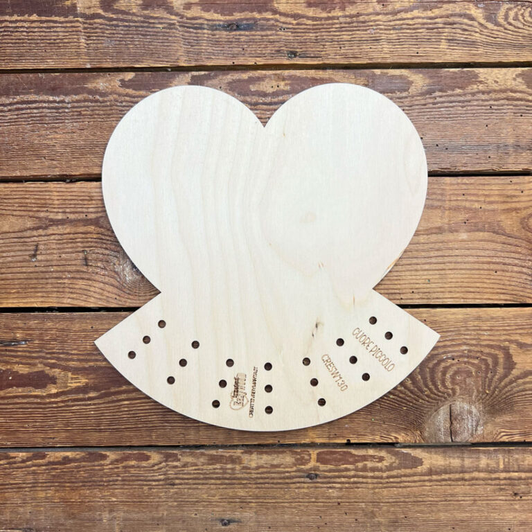 Easywood Crafty Twist Cuore Piccolo H 24 Cm Circa
