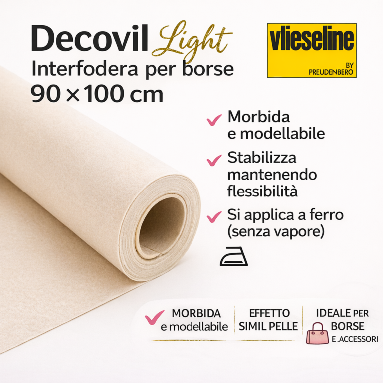 INTERFODERA PER BORSE DECOVIL LIGHT FREUDENBERG 90CM x 100CM CIRCA – CRFRB002
