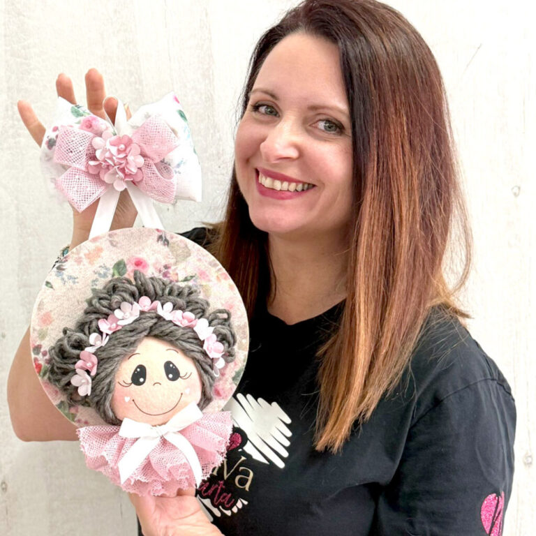 Kit Rosalinda La Bambolina Fiorita In Pannolenci Morbidoso – Crkit596