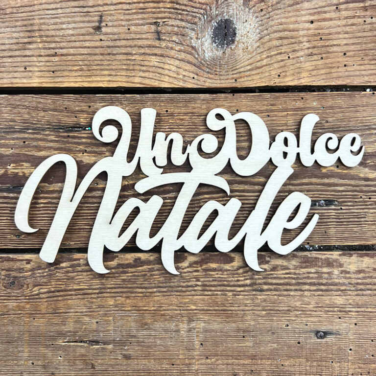 Scritta Un Dolce Natale 19,8Xh9,5Cm Circa – Crlsc028