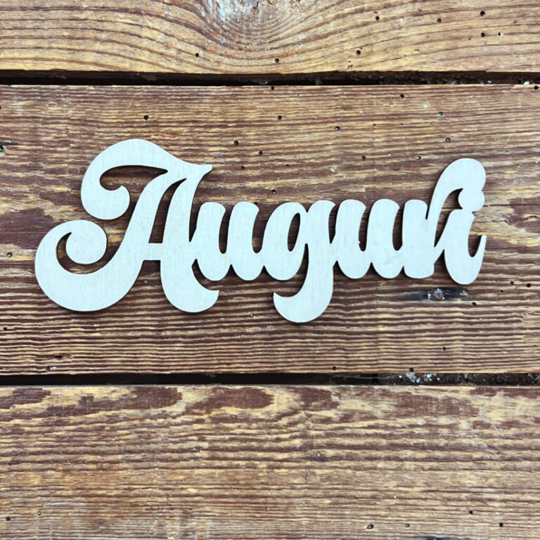 Scritta Legno Auguri 21Xh8,8Cm Circa – Crlsc032