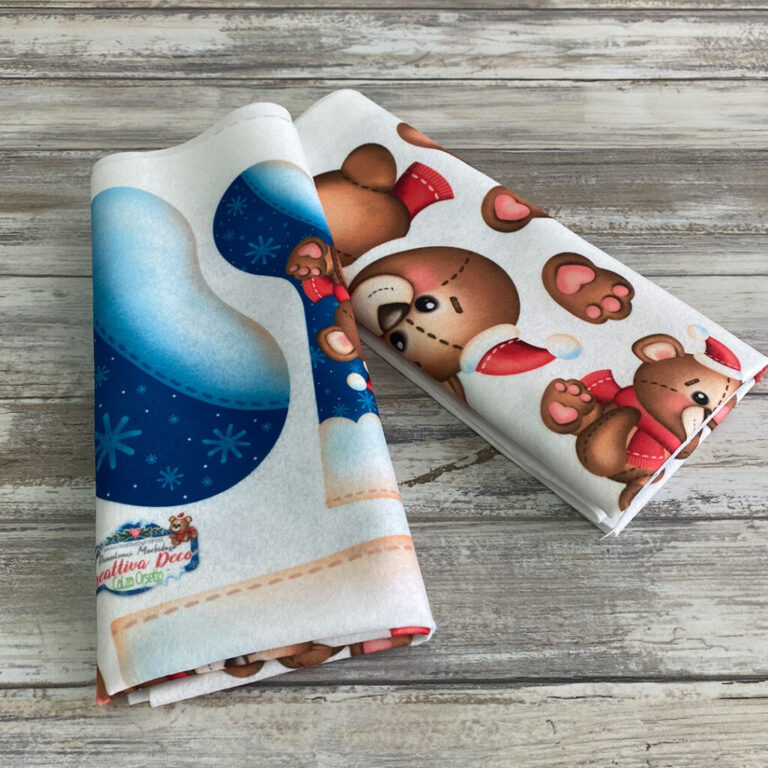 Pannolenci Morbidoso Stampato 45X50Cm Calza Orso – Crpms131