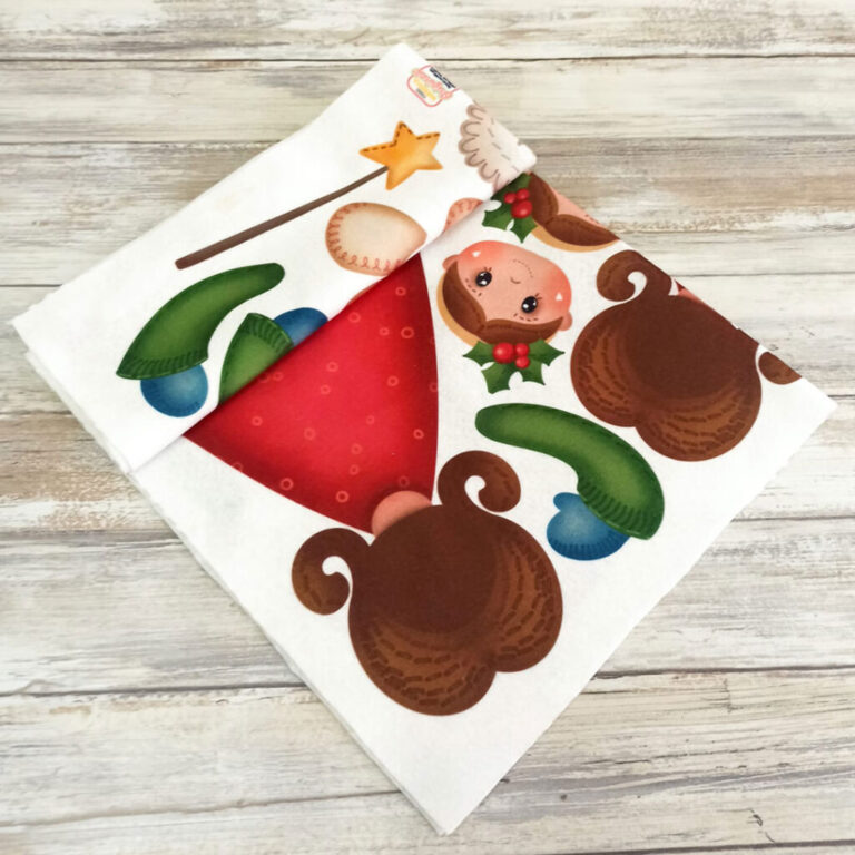 Pannolenci Morbidoso Stampato 45X50Cm Angioletto Country – Crpms134