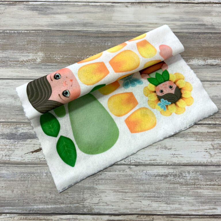 Pannolenci Morbidoso Deco Fatina Dei Fiori 25X45Cm