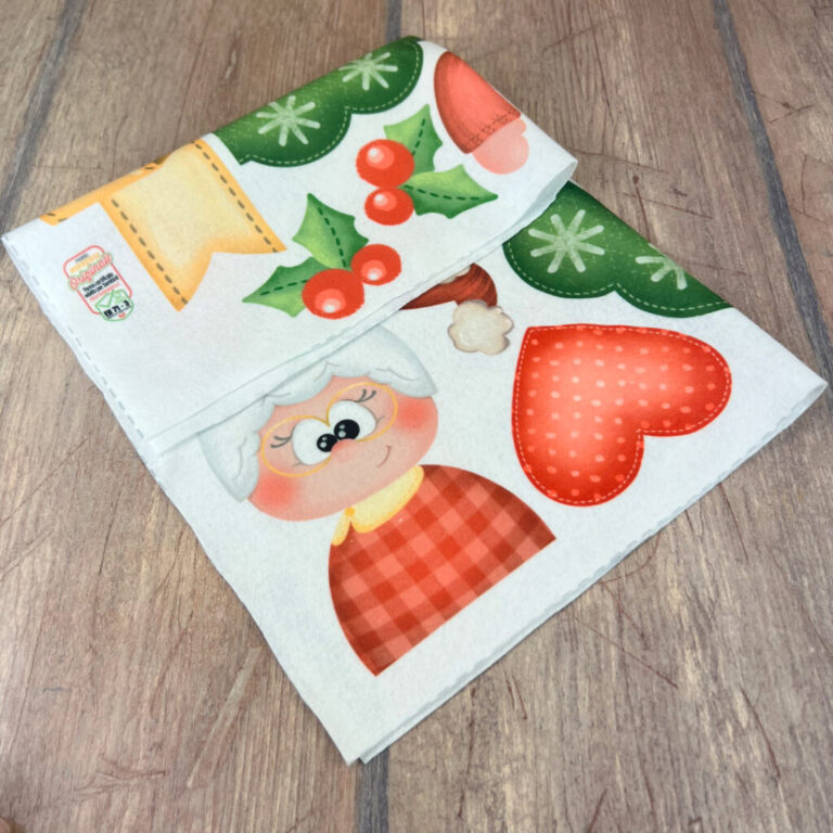 Pannolenci Morbidoso Deco Babbo E Babba Natale 50X45Cm – Crpms172