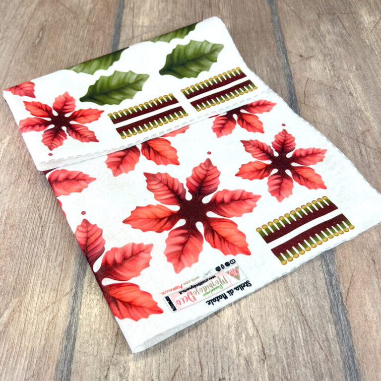 PANNOLENCI MORBIDOSO DECO STELLA DI NATALE MARTA & TOMMY 45×50