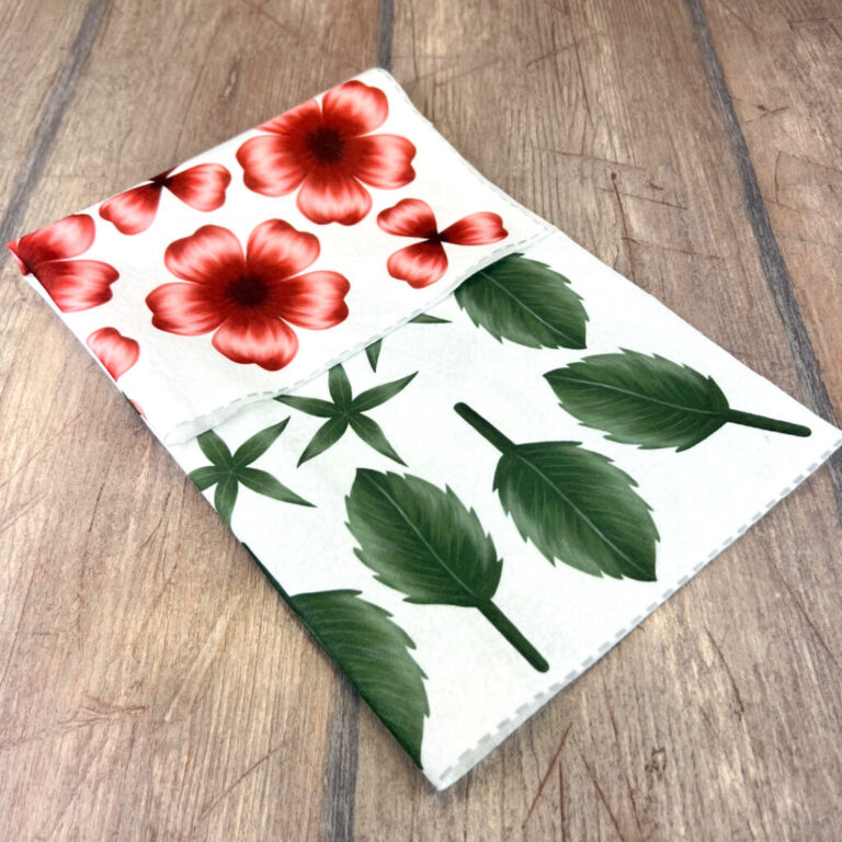 PANNOLENCI MORBIDOSO DECO LA ROSA DI MARTA & TOMMY 45×50