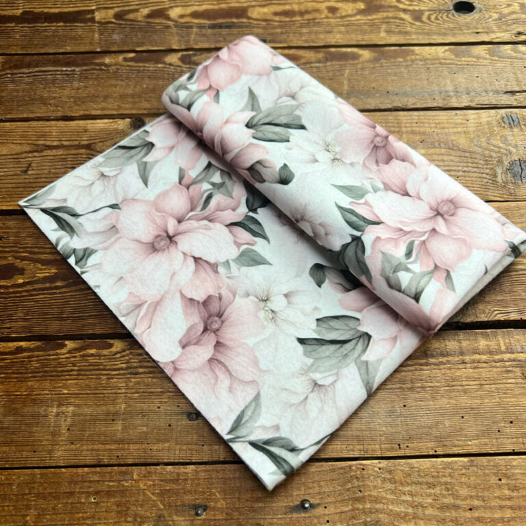 Pannolenci Morbidoso Deco Pattern Camelia Vintage 50×45Cm