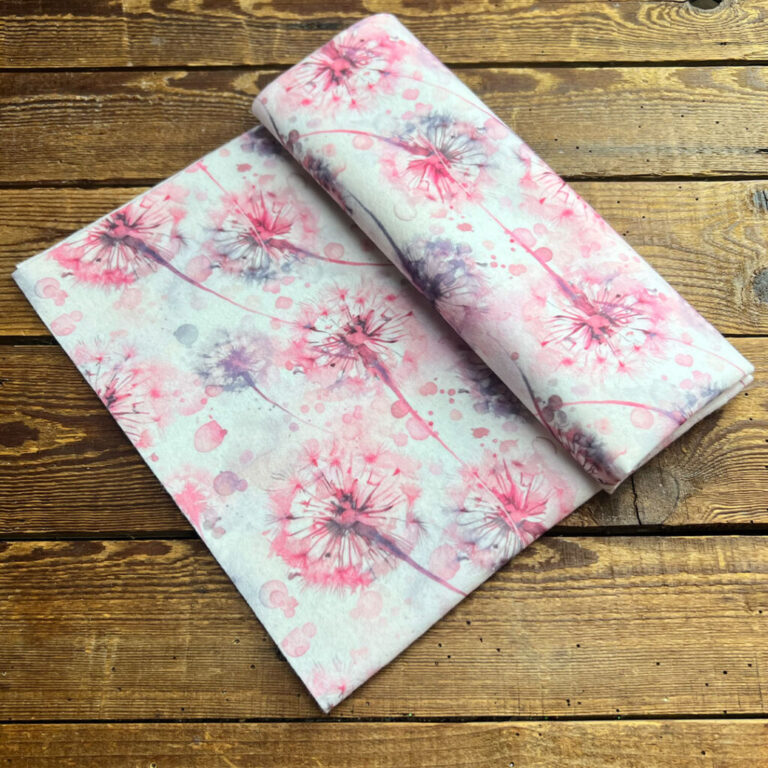 Pannolenci Morbidoso Deco Pattern Soffioni Fuchisa 50×45Cm