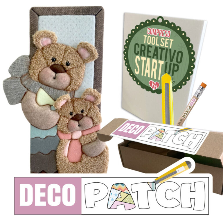 Kit Orsetti Morbidosi Deco Patch – Crqdp001