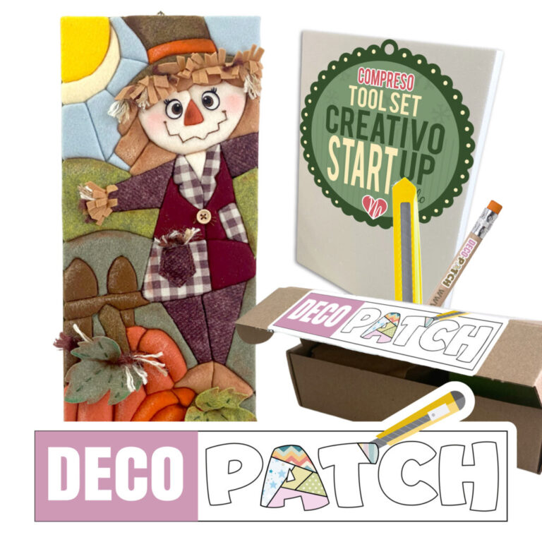 Kit Dolce Spaventapasseri Deco Patch – Crqdp002