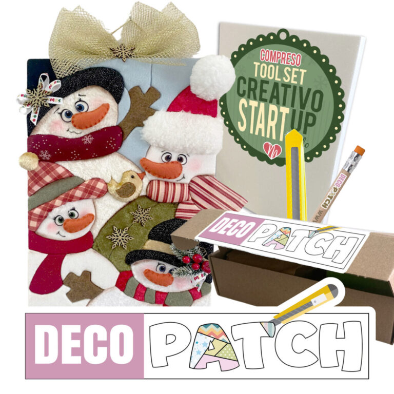 Kit Snowman Family Deco Patch – Crqdp003