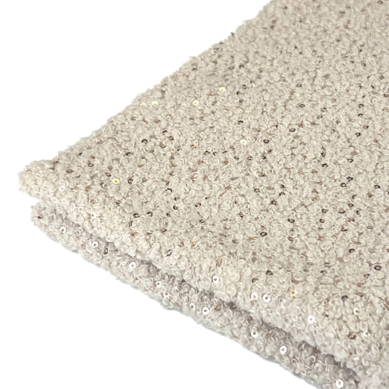 Pellicciotto Ricciolino Paiettes 50Cm X 65 Cm Circa – Crtes003
