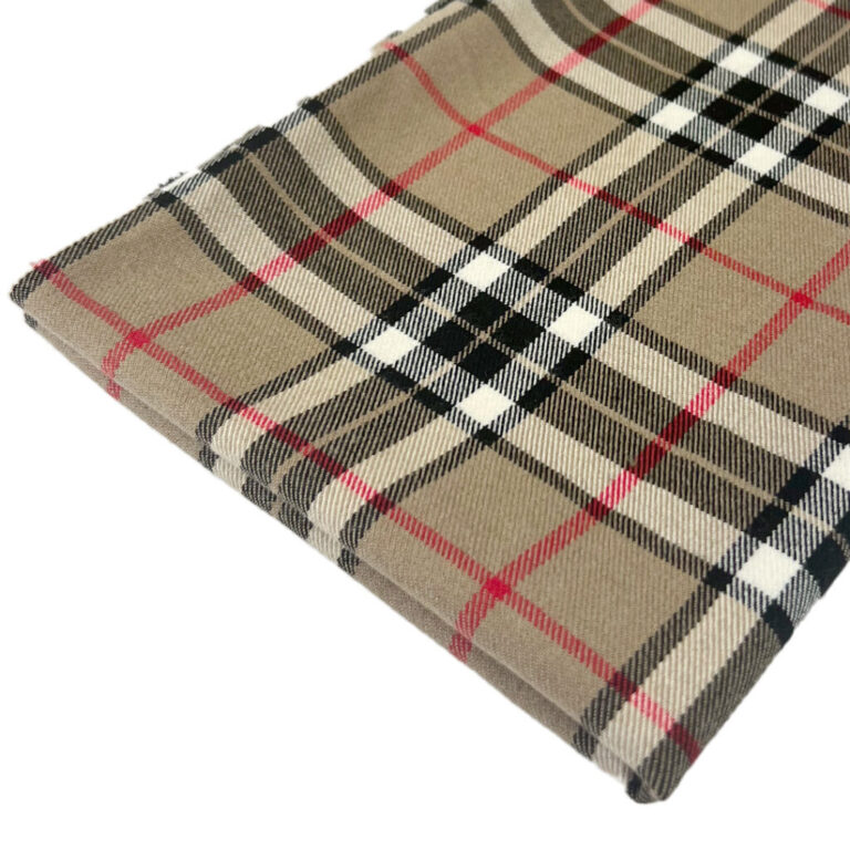 Tessuto Tartan In Trama Poliestere 50Cm X 70 Cm Circa – Crtes012