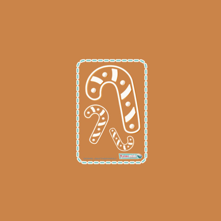 Termostick Effetto Glassa Candy Cane – 3 Set H3,5 H4Cm 8Cm Circa