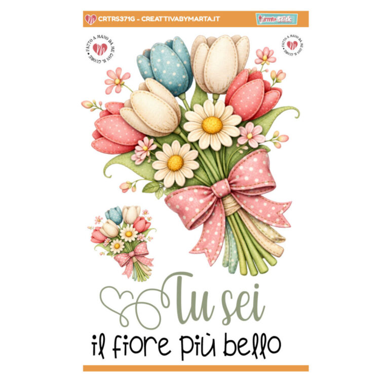 Termostick  Tu Sei Il Fiore Piu’ Bello  Patchwork – Crtrs371