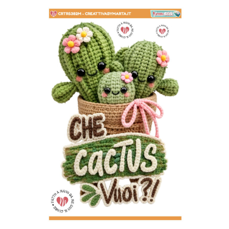 Termostick Che Cactus Vuoi Amigurumi –  Crtrs382
