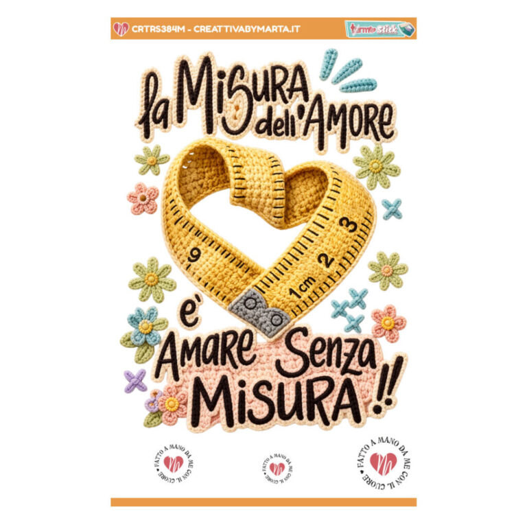 Termostick La Misura Dell’Amore Effetto Uncinetto – Crtrs384
